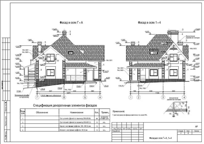 Проекты домов с мансардой в Пензе,  строительство крыш,  мансард 3